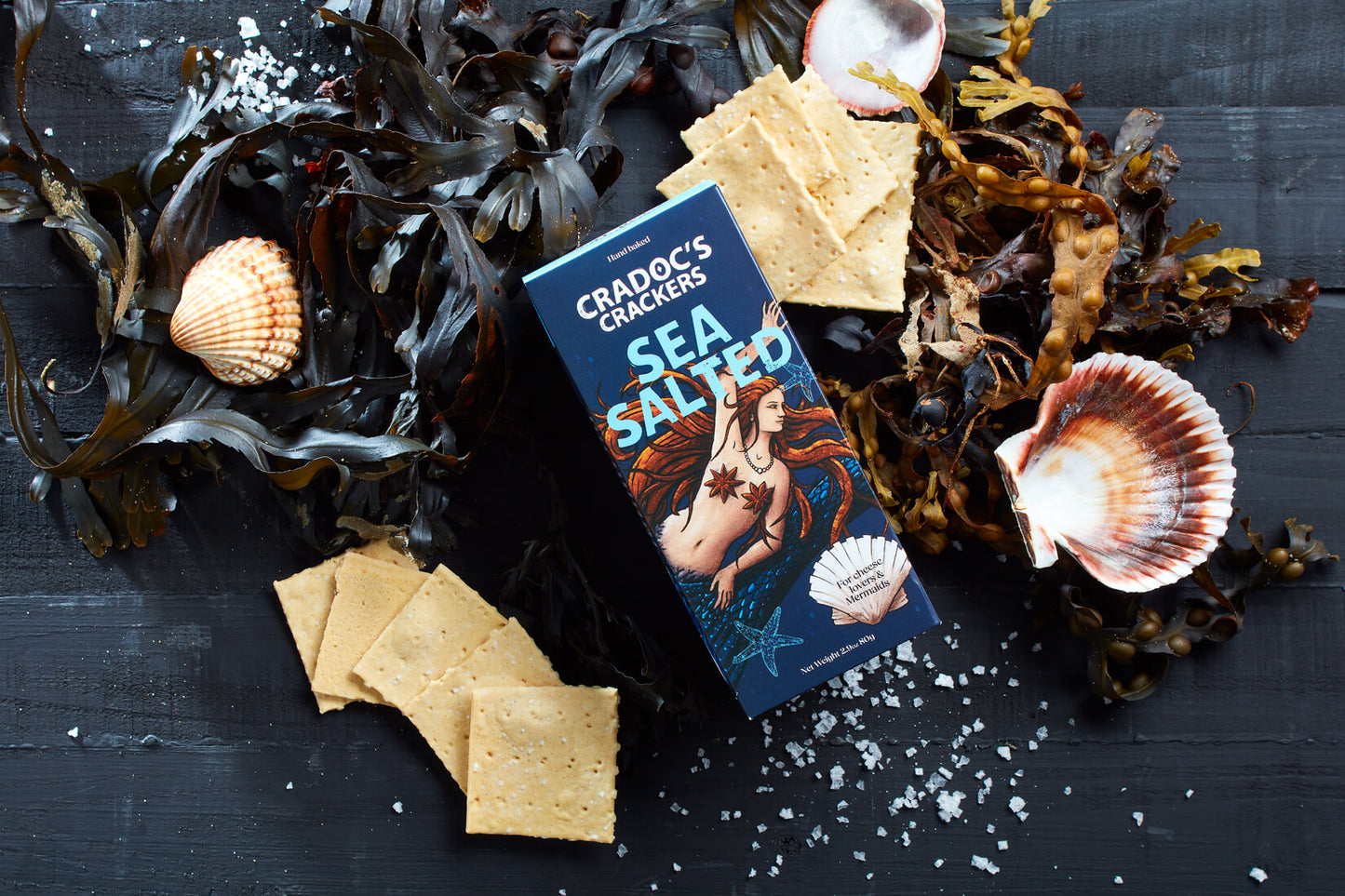 Caradocs Welsh Sea - Salted Crackers