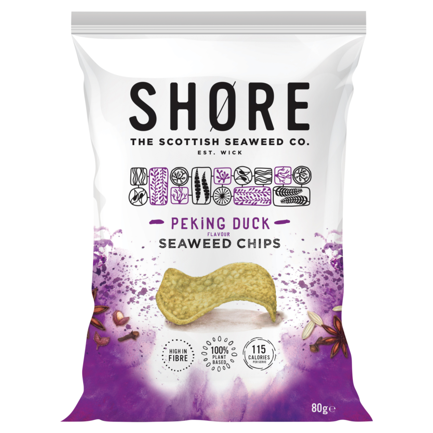 Peking duck Seaweed Chips 80g