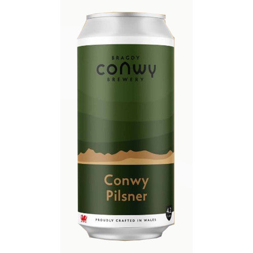 CONWY PILSNER 440ML 4.2% ABV