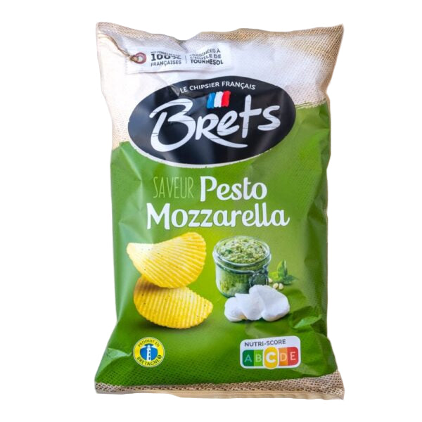 Pesto Mozzarella Crisps 125g