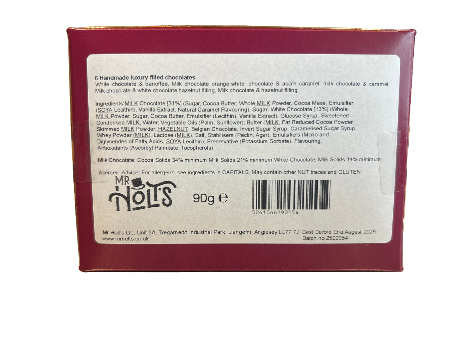 Mr Holt’s, Petit Phwoars! Chocolates
