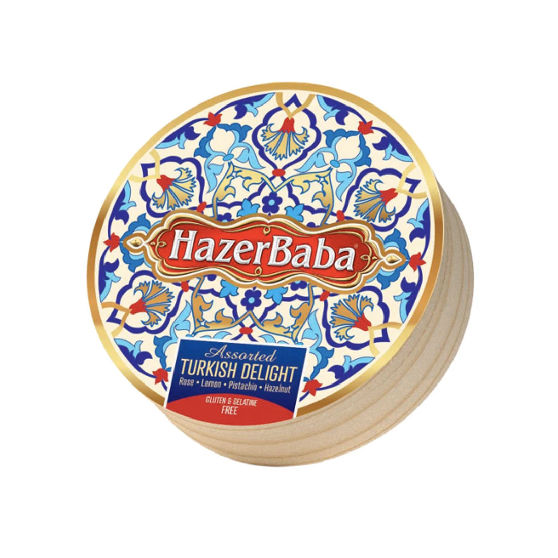 Hazer Baba - Rose, Lemon, Pistachio & Hazelnut Turkish Delight