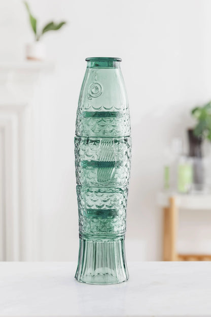 Fish Stacking Glasses - Set of 4