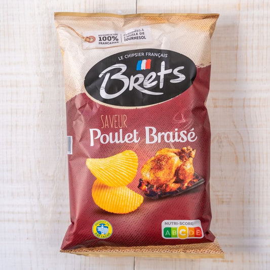 Brets Potato Crisps - Braised Chicken