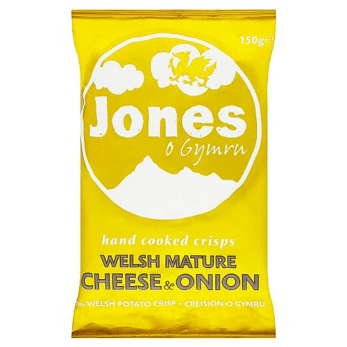 Mature Cheese & Onion Crisps 150g