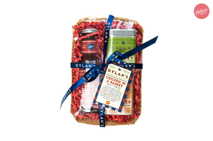 Dylan’s Chicken Tray Hamper with seasoning and BBQ sauce - Welsh gourmet gift set