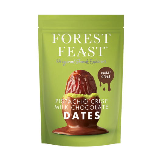 Pistachio Crisp Milk Chocolate Dates