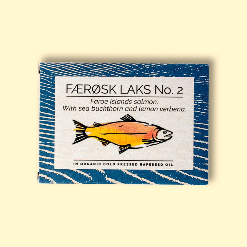 Fangst - Salmon with sea buckthorn and lemon verbena