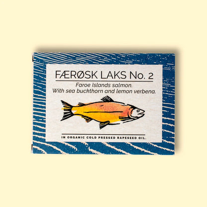 Fangst - Salmon with sea buckthorn and lemon verbena