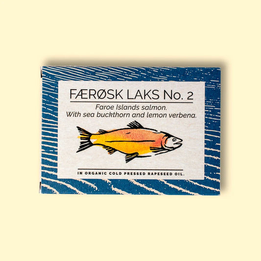 Fangst - Salmon with sea buckthorn and lemon verbena