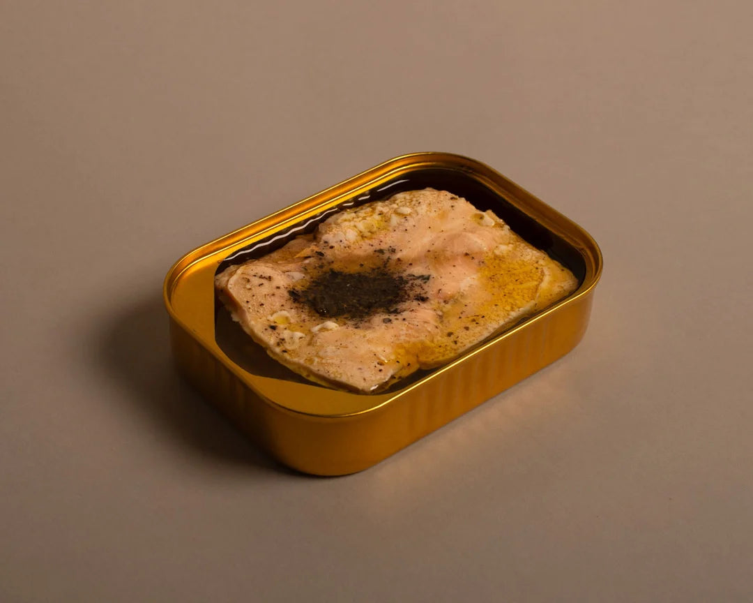 Fangst - Salmon with sea buckthorn and lemon verbena
