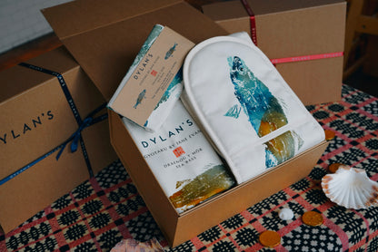 Dylan's Gyotaku Textile Hamper