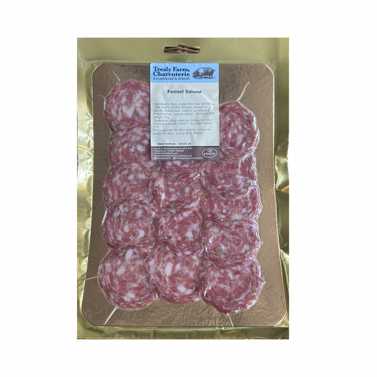Trealy Farm Welsh Fennel Salami