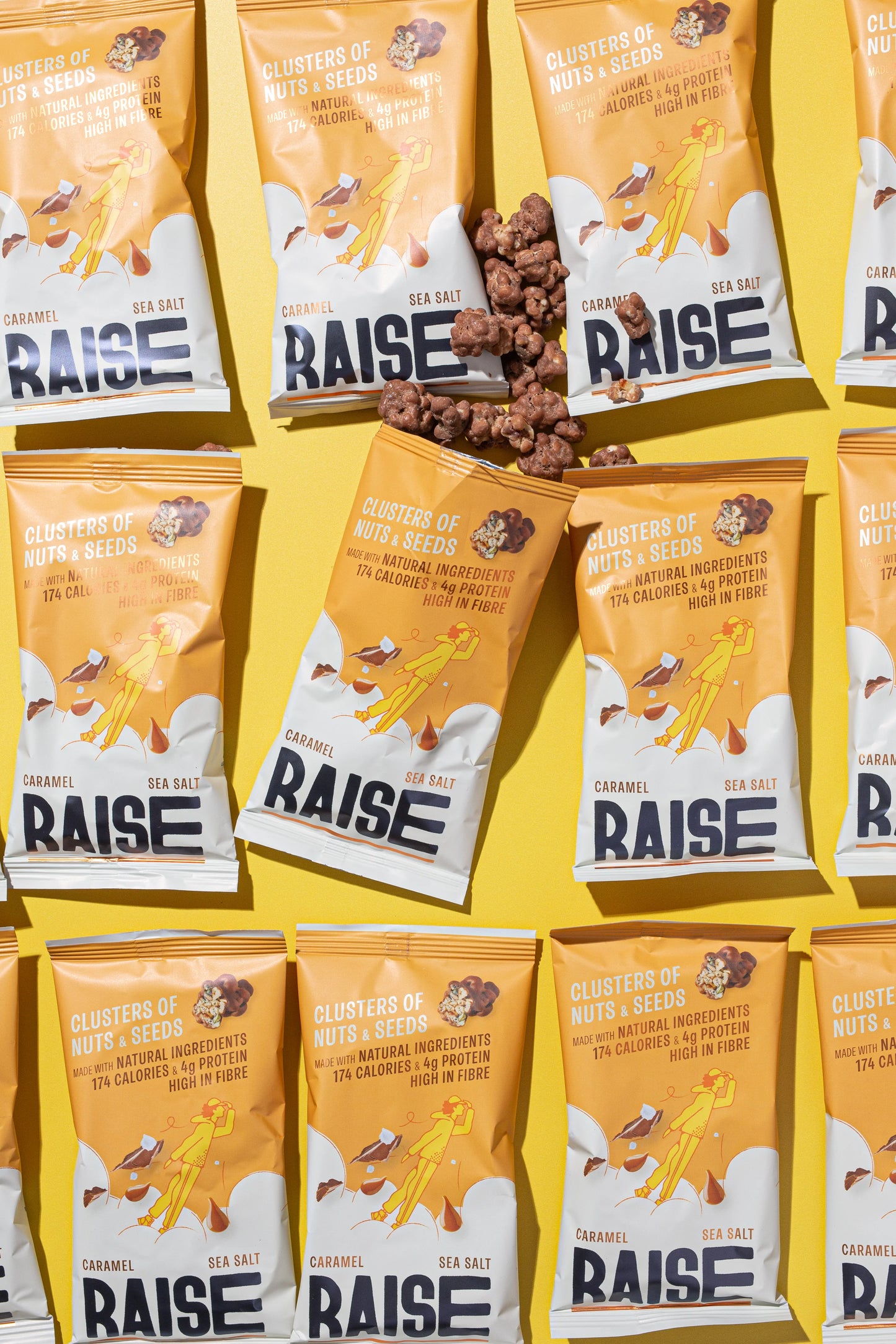 Raise Snacks - Caramel Sea Salt Snacks 35g