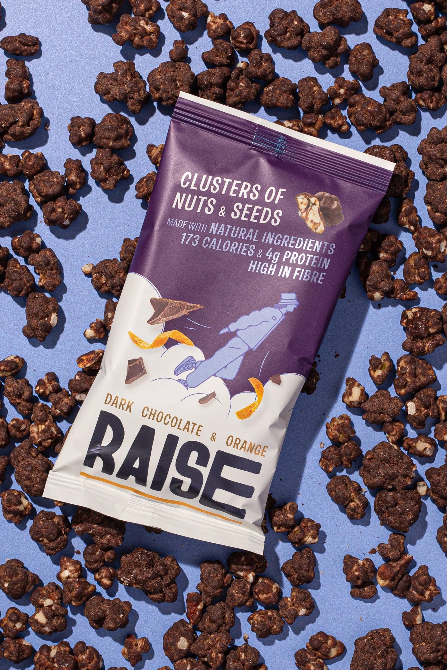 Raise Snacks - Dark chocolate & Orange 35g