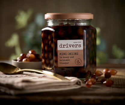 Drivers, Mini Onions In Honey & Balsamic Vinegar