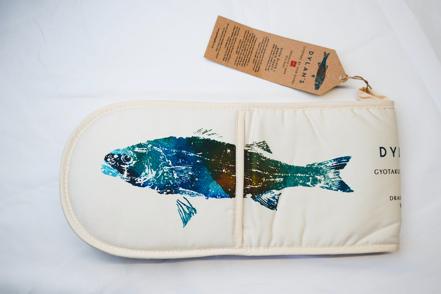 Draenog Y Môr | Sea Bass Oven Glove