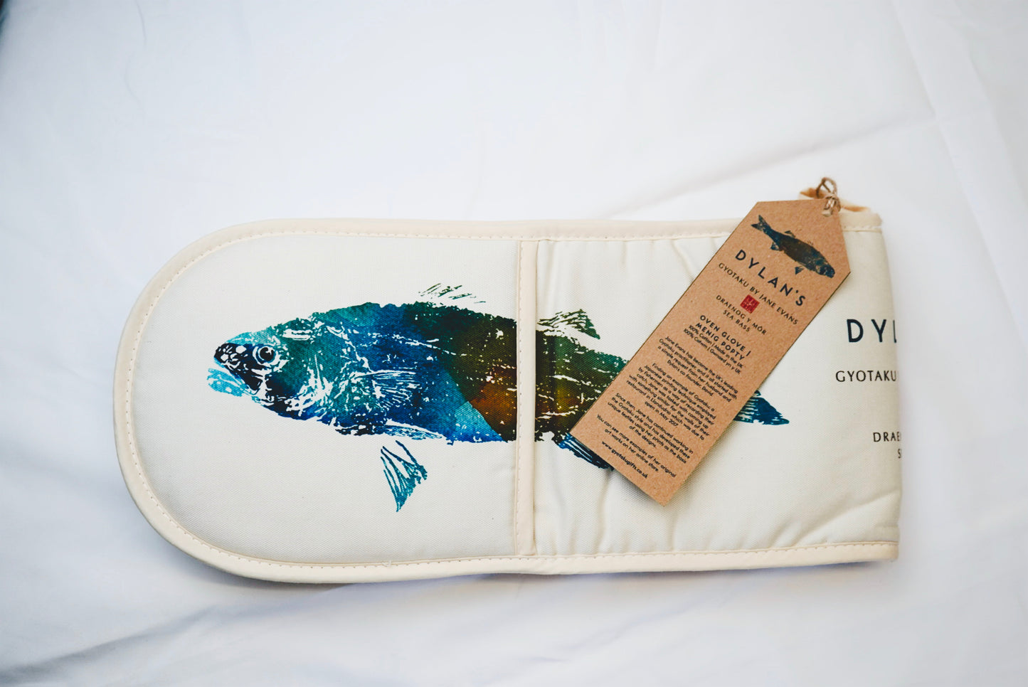Draenog Y Môr | Sea Bass Oven Glove