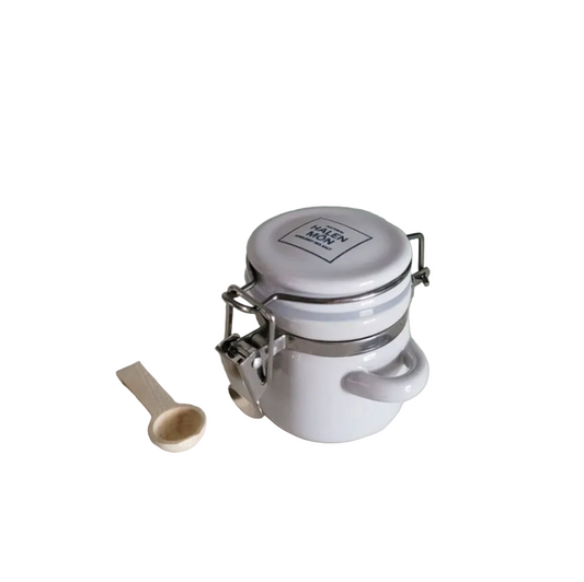 Little Ceramic Jar with Garlic Sea Salt (15g)