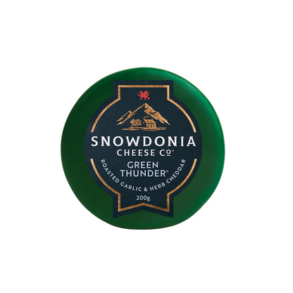 Snowdonia Cheese Co, Green Thunder Mature Cheddar 200g