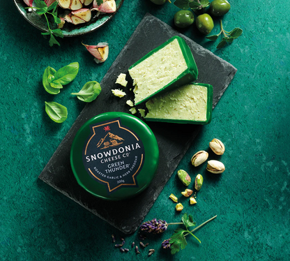 Snowdonia Cheese Co, Green Thunder Mature Cheddar 200g