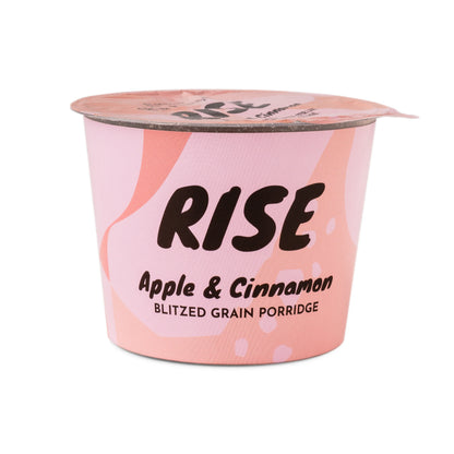 Rise, Apple & Cinnamon - Blitzed Grain Porridge Pots (80g)