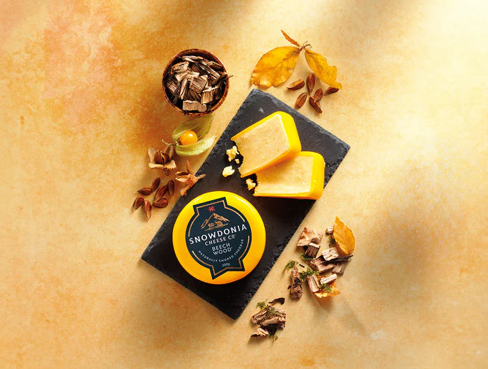 BEECH WOOD SMOKED MATURE CHEDDAR 200G