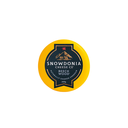 Snowdonia Cheese Co, Beechwood Smoked Mature Cheddar 200g