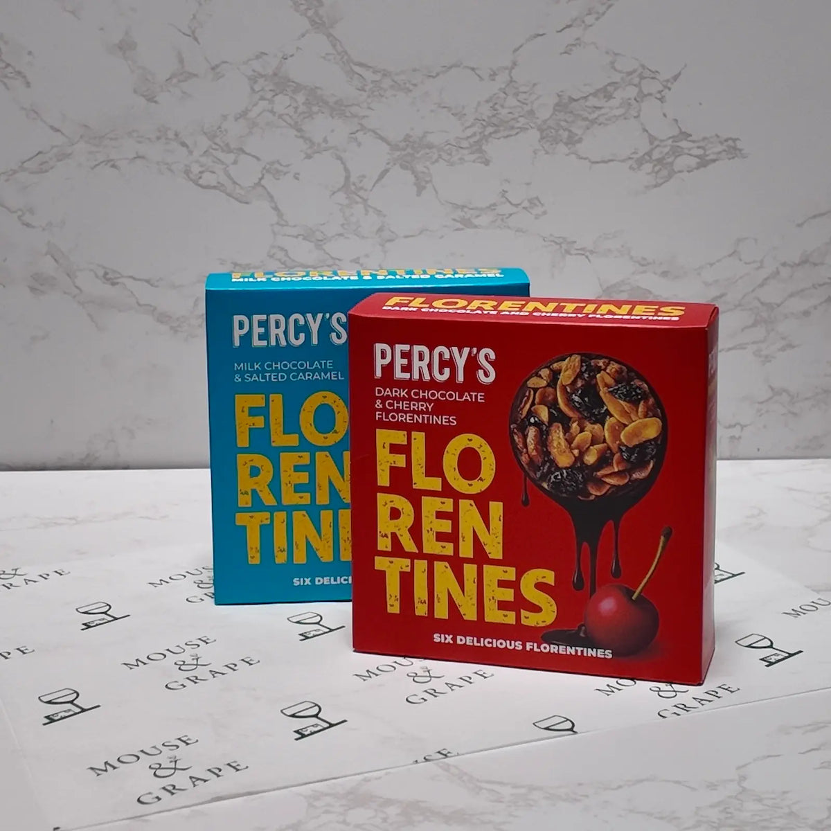 Percy’s Bakery - Dark Chocolate Cherry Florentines