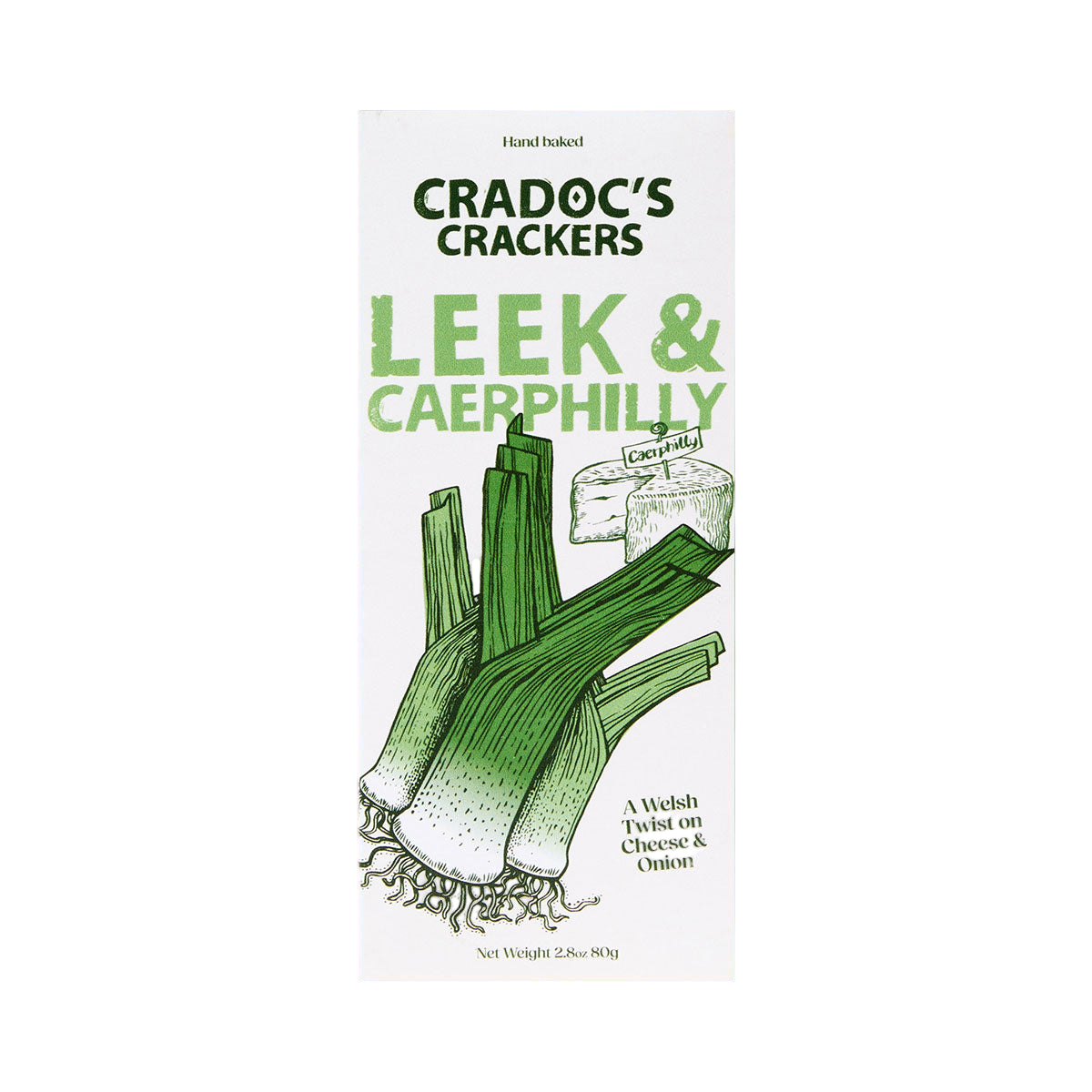 Leek & Caerphilly Cheese Crackers