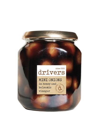 Drivers, Mini Onions In Honey & Balsamic Vinegar
